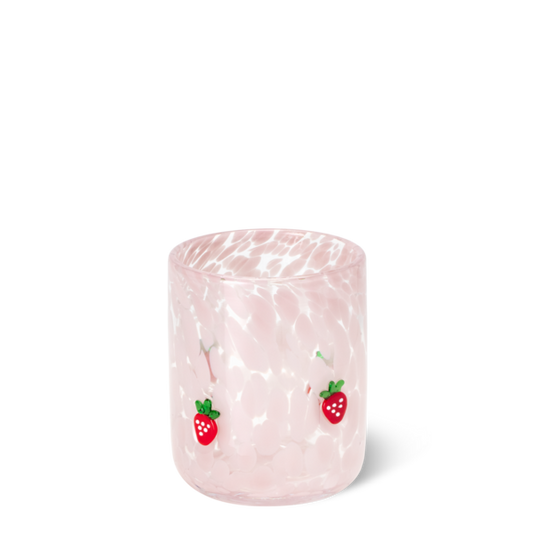 Strawberry Shortcake Charm Glass 17 oz
