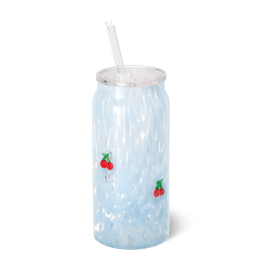 Cherry Pop Charm Glass 23 oz