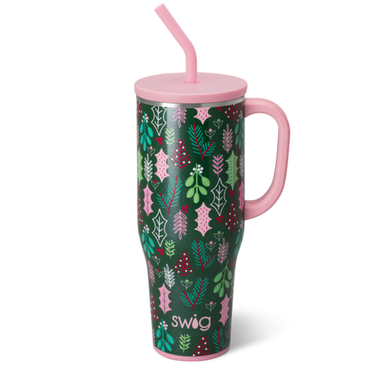 Swig 40oz Mega Mug - Merry Mistletoe