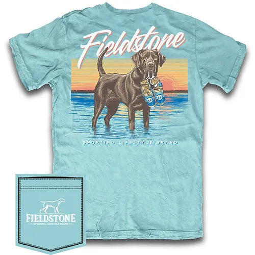 Fieldstone Chalky Mint 6 Pack Lab T-Shirt