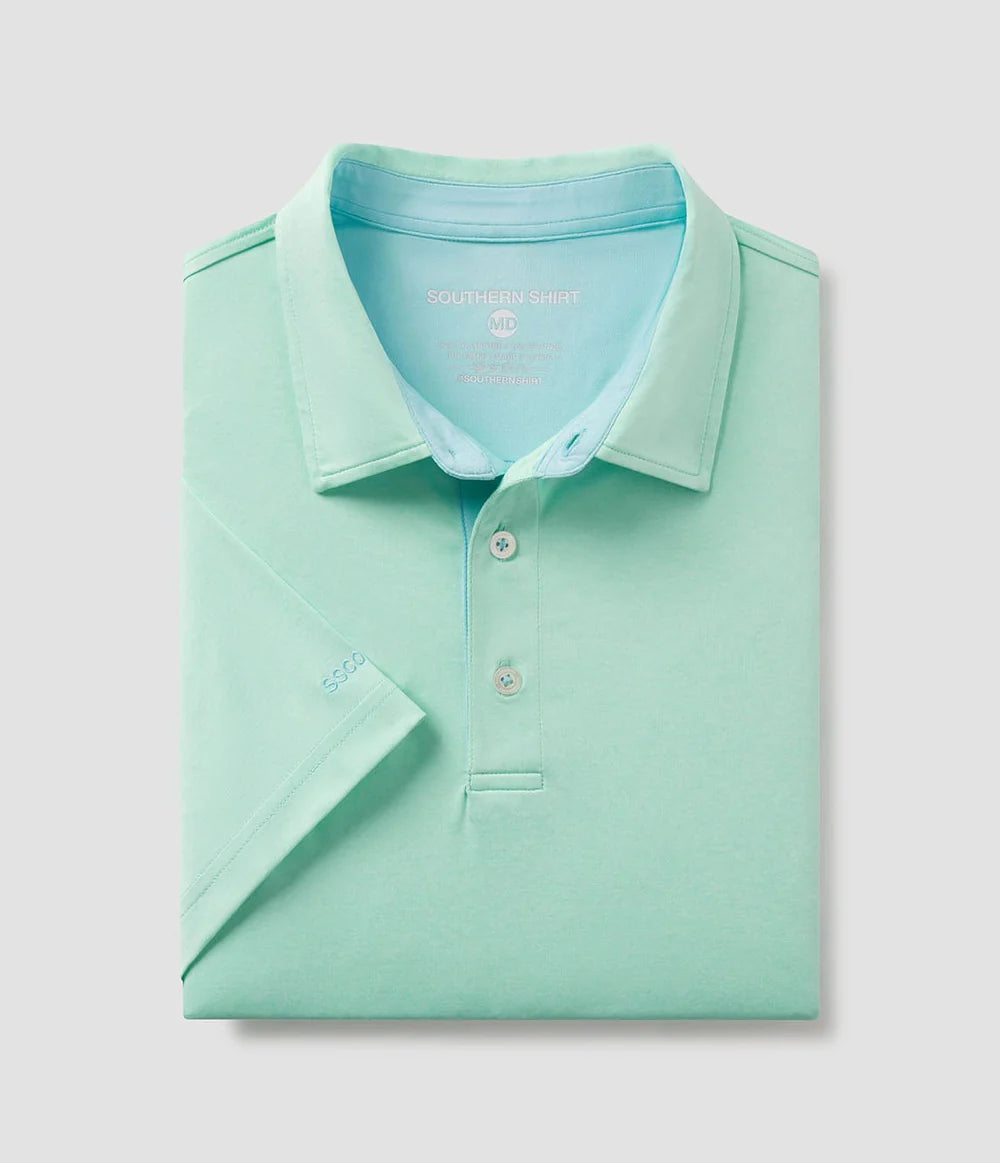 Grayton Heather Polo - Paradise