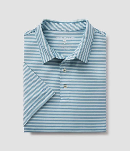 Sarasota Stripe Polo - Sweet Water