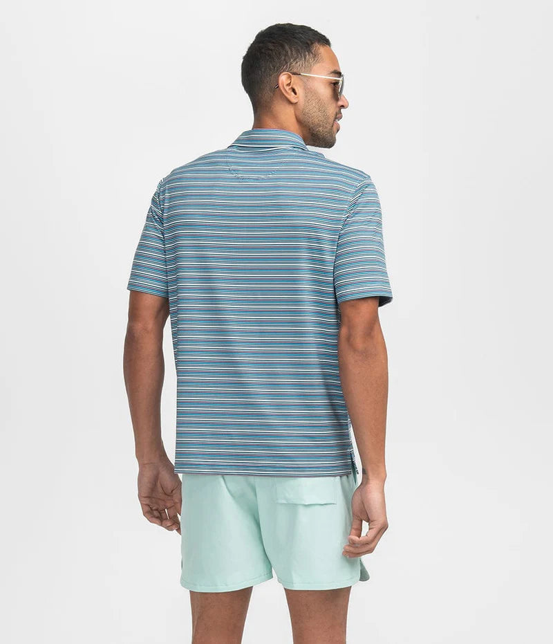 Sawgrass Stripe Polo - Stellar