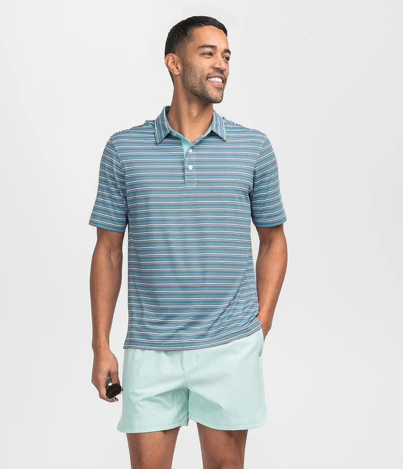 Sawgrass Stripe Polo - Stellar