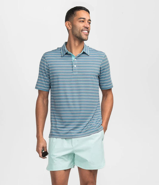 SSCO Sawgrass Stripe Polo - Stellar