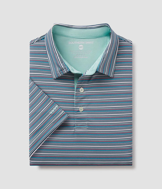 Sawgrass Stripe Polo - Stellar