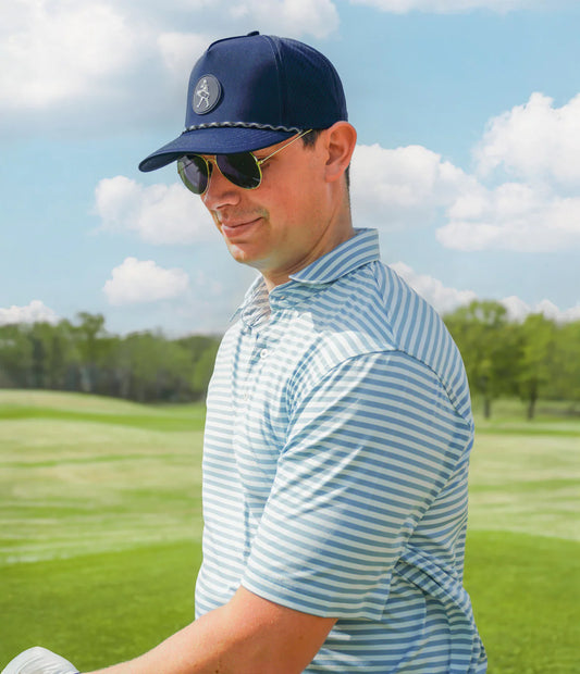 Sarasota Stripe Polo - Sweet Water