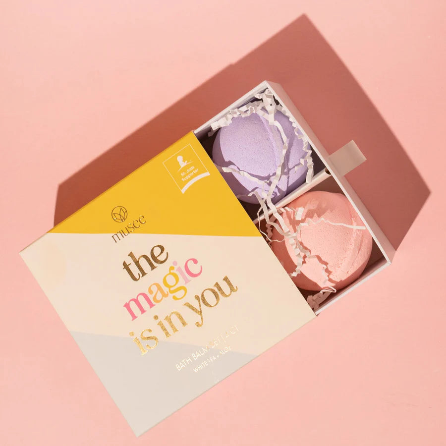 The Magic Is In You Four Bath Bomb Set