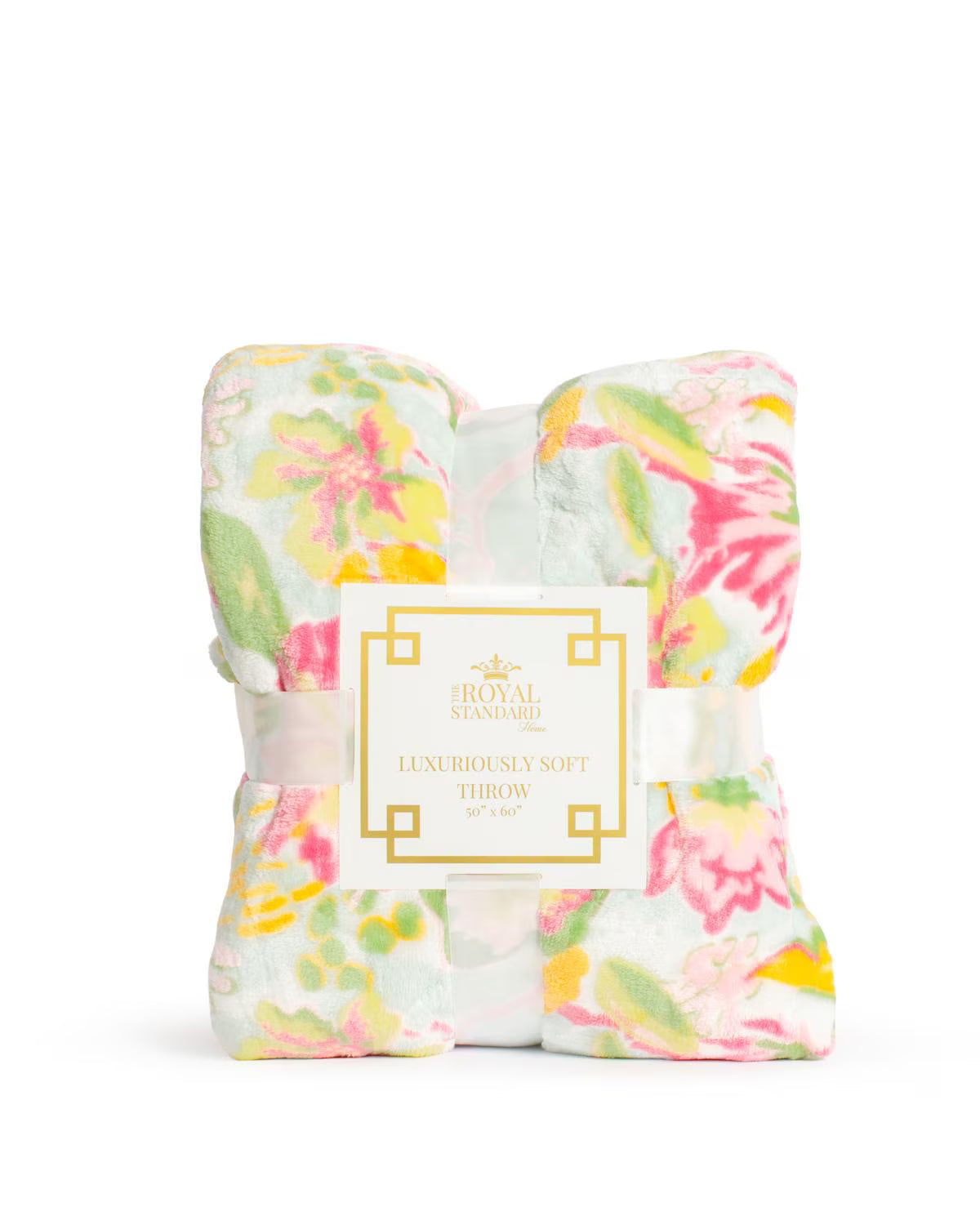 Summer Bouquet Throw Blanket 50 x 60