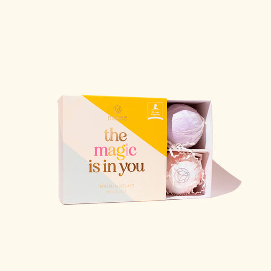 The Magic Is In You Four Bath Bomb Set