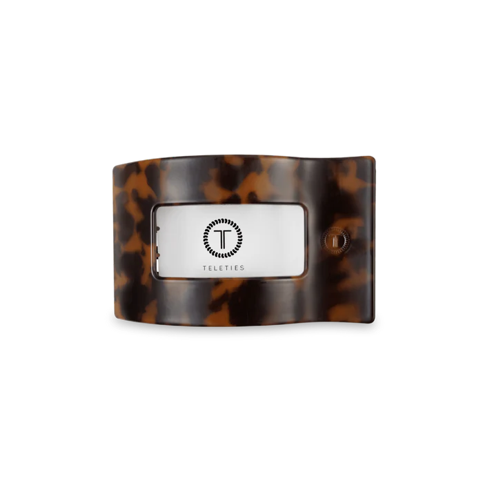 Teleties Small Flat Rectangle Clip