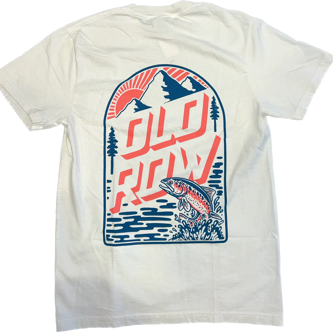 Old Row Trout Mountain Pocket Tee