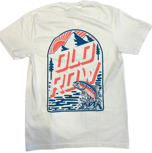 Old Row Trout Mountain Pocket Tee