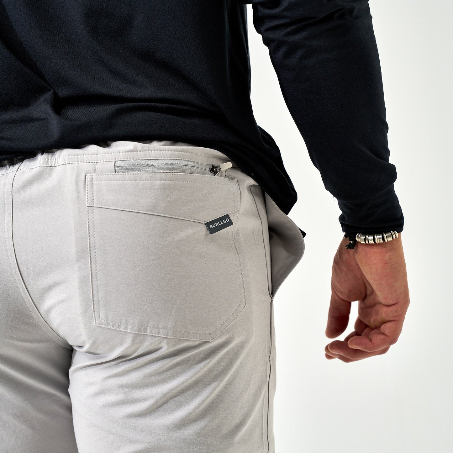 Burlebo Performance Pants - Stone Gray