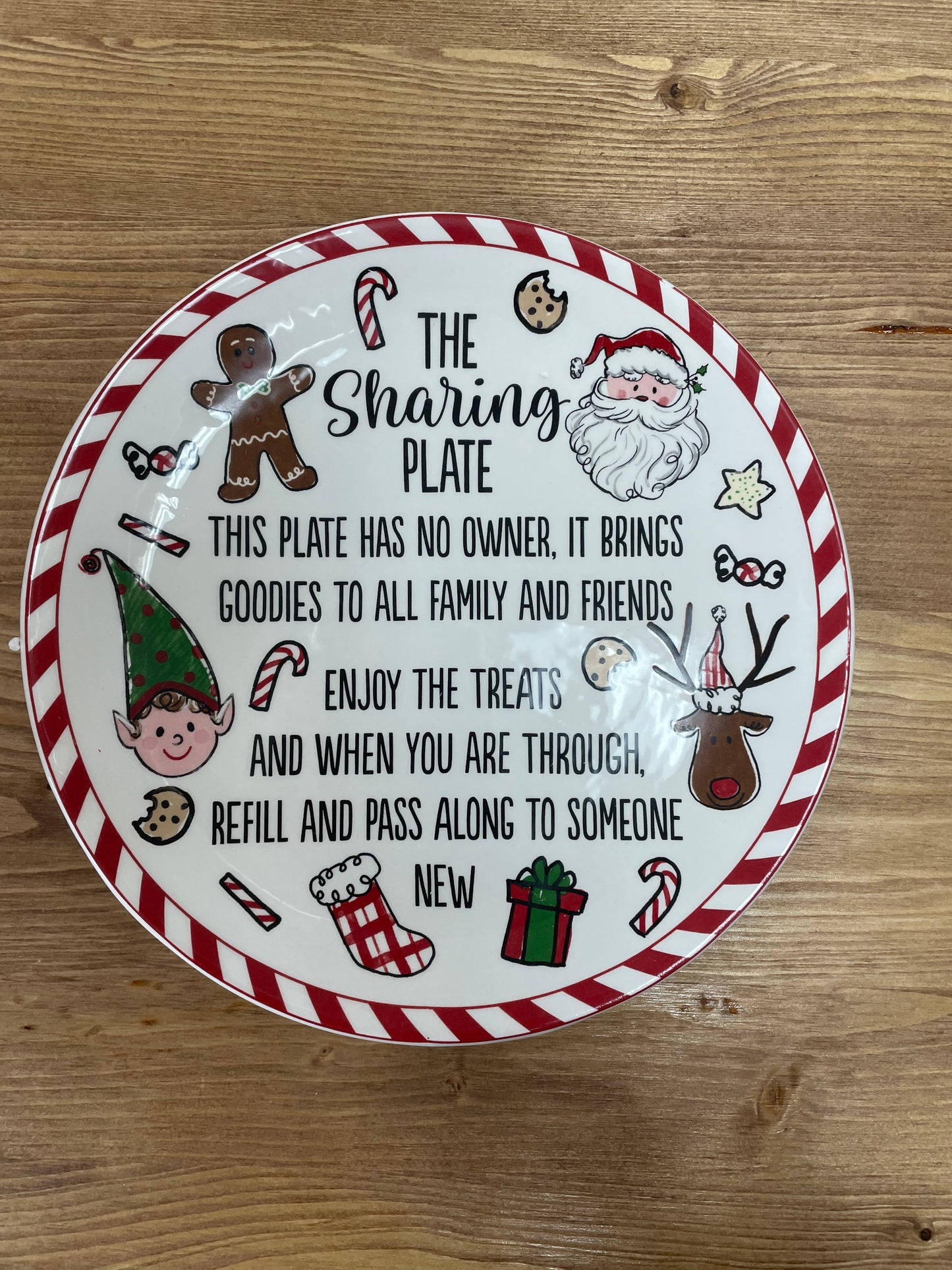 Christmas Sharing Plate