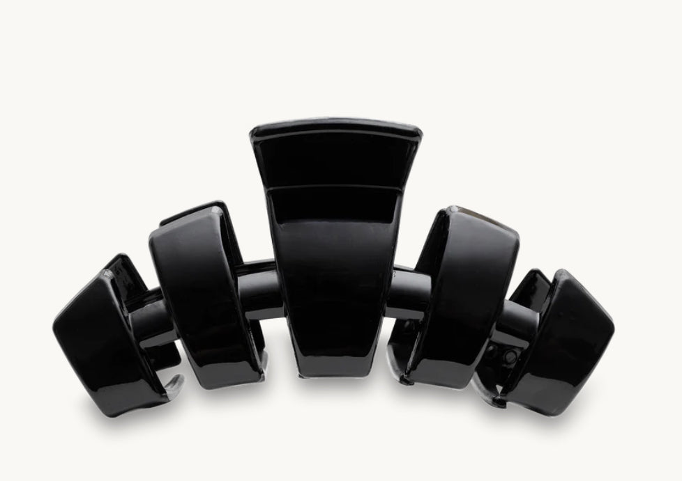 Teleties Large Jet Black Claw Clip