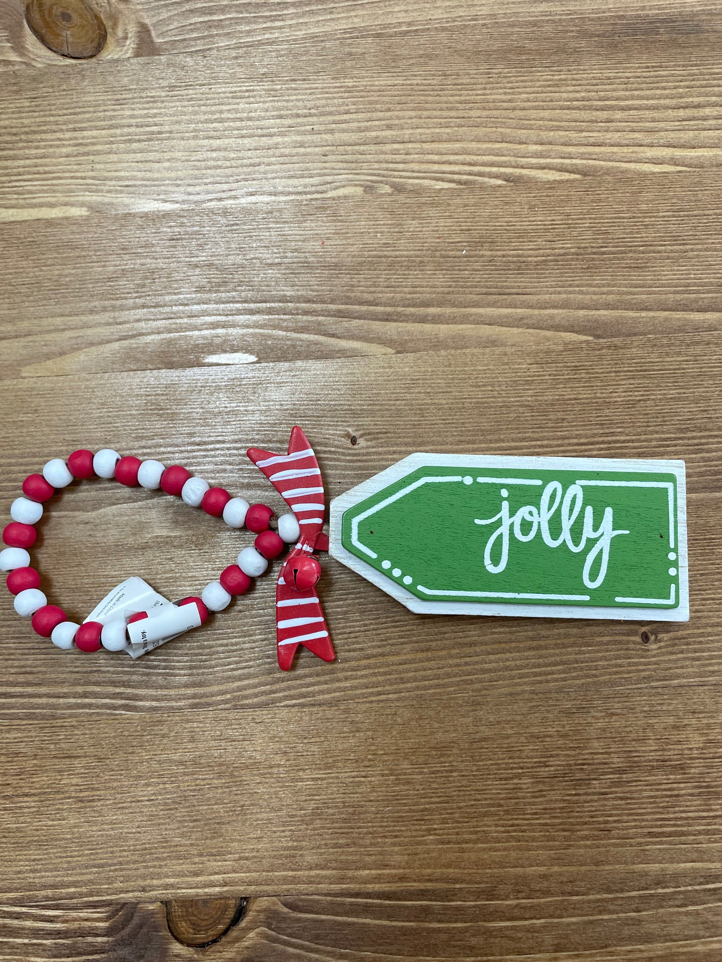 Jolly Tag Ornament